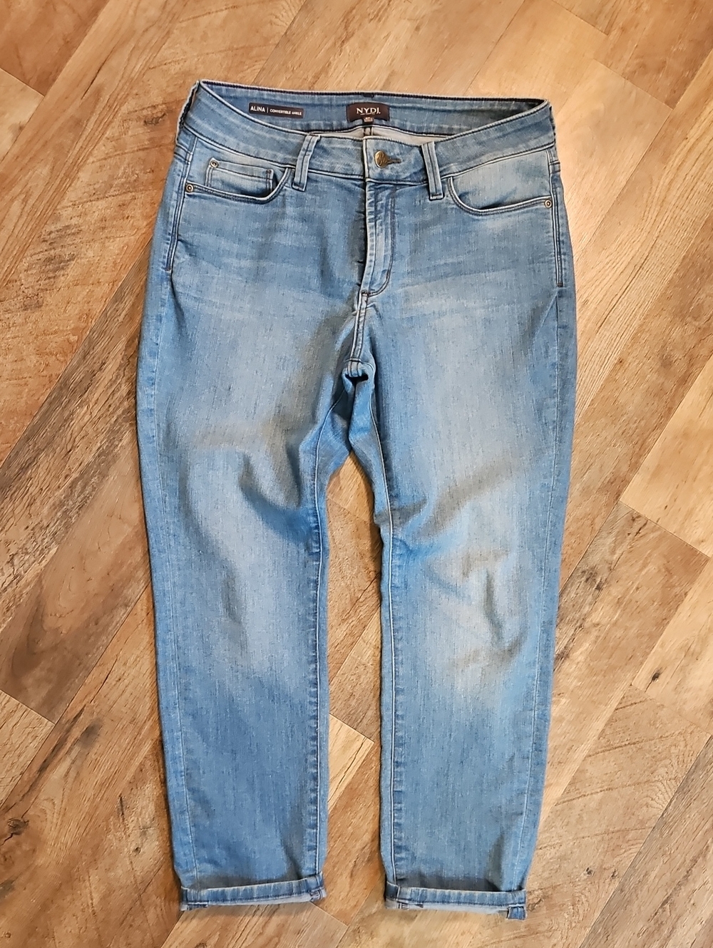 👖NYDJ Light Blue ALINA Ankle Jeans